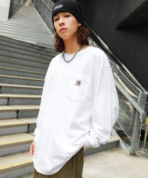 t*2様 美品　Carhartt カーハート　総柄　ボタンシャツ長袖　メンズ　レ Carhartt 【クーポン対象外】Carhartt カーハート ロンT Tシャツ