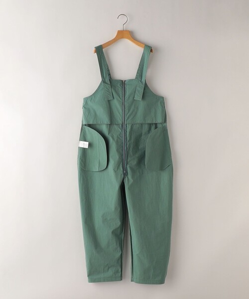 SHIPS（シップス）の「SHIPS KIDS:145～160cm / オーバーオール ロング パンツ（サロペット/オーバーオール・キッズ・レンガ/グリーン・S/145/M/160）」の4枚目の写真