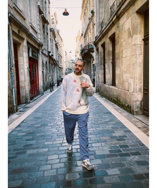 ddp（ディーディーピー）の「【 ddp / ディーディーピー 】 スケートパンツ SKATE PANTS_Bernard2 MNF A5307-153AA03（その他パンツ・メンズ・ブルー/ブラック/アイボリー・FREE）」の11枚目の写真