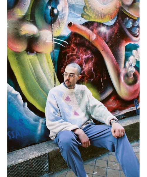 ddp（ディーディーピー）の「【 ddp / ディーディーピー 】 スケートパンツ SKATE PANTS_Bernard2 MNF A5307-153AA03（その他パンツ・メンズ・ブルー/ブラック/アイボリー・FREE）」の12枚目の写真