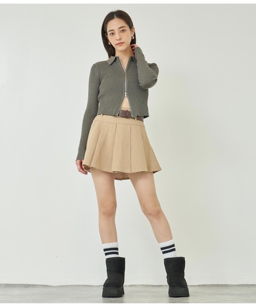 ANAP（アナップ）の「厚底ムートンブーツ（ブーツ・レディース・ブラック/グリーン/ベージュ・S/L/M）」の18枚目の写真