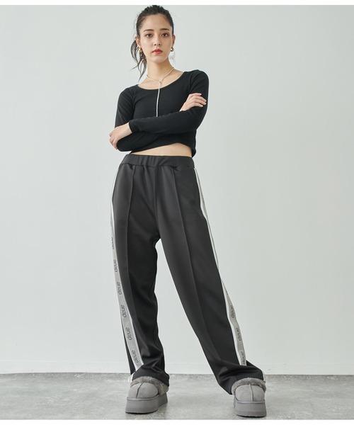 ANAP（アナップ）の「anapロゴテープジャージパンツ（その他パンツ・レディース・ブラック/ブルー/グレー・M/L）」の17枚目の写真