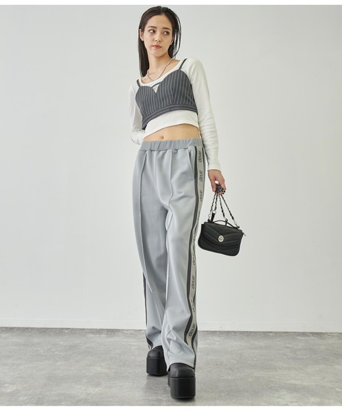 ANAP（アナップ）の「anapロゴテープジャージパンツ（その他パンツ・レディース・ブラック/ブルー/グレー・M/L）」の22枚目の写真