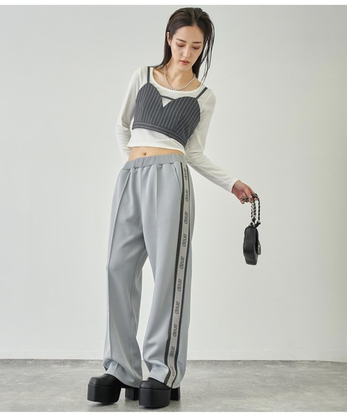 ANAP（アナップ）の「anapロゴテープジャージパンツ（その他パンツ・レディース・ブラック/ブルー/グレー・M/L）」の20枚目の写真