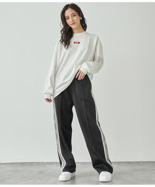 ANAP（アナップ）の「anapロゴテープジャージパンツ（その他パンツ・レディース・ブラック/ブルー/グレー・M/L）」の7枚目の写真