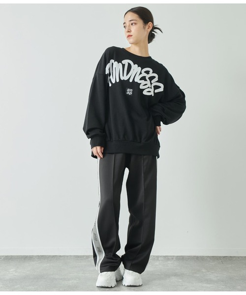 ANAP（アナップ）の「anapロゴテープジャージパンツ（その他パンツ・レディース・ブラック/ブルー/グレー・M/L）」の9枚目の写真