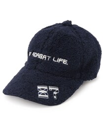 adabat | もこもこ素材 ロゴデザイン キャップ(キャップ)