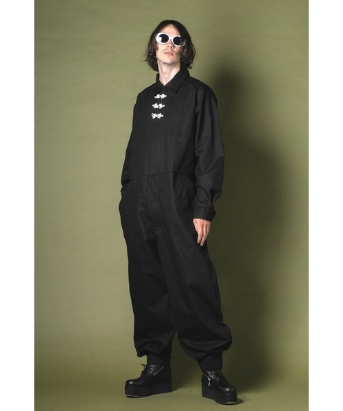 ankoROCK(アンコロック)の「チャイナボタンツナギ(つなぎ/オールインワン・レディース・A・ONE SIZE)」の7枚目の写真