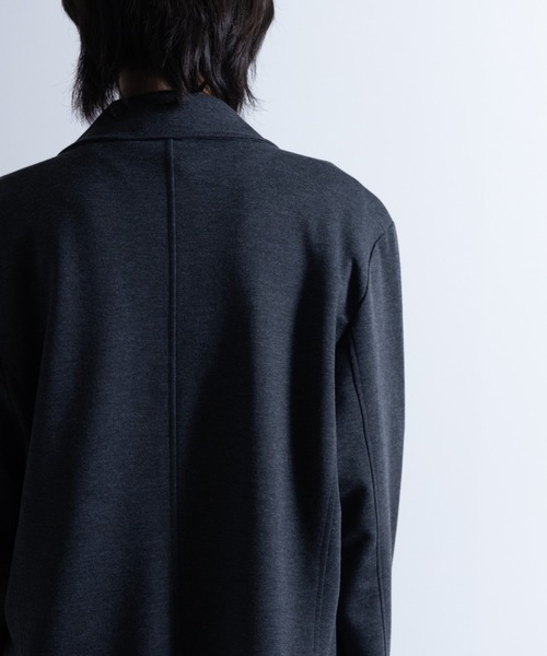 NYLAUS（ナイラス）の「ポンチ チェスターコート（チェスターコート・メンズ・ブラック/杢グレー/チャコール・LL/L/M）」の14枚目の写真