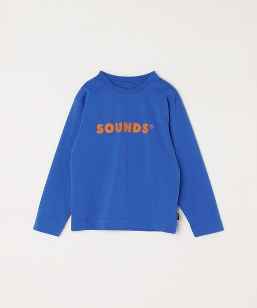 ARCH & LINE(アーチアンドライン)の「ARCH&LINE: SOUNDS プリント ロンT<KIDS>(Tシャツ/カットソー・キッズ・ブルー/ナチュラル/バイオレット・M(125-135)/L(140-150)/S(110-120))」の13枚目の写真