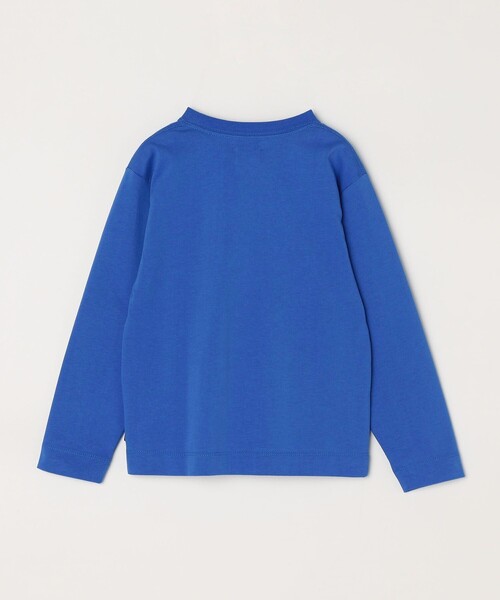 ARCH & LINE(アーチアンドライン)の「ARCH&LINE: SOUNDS プリント ロンT<KIDS>(Tシャツ/カットソー・キッズ・ブルー/ナチュラル/バイオレット・M(125-135)/L(140-150)/S(110-120))」の12枚目の写真