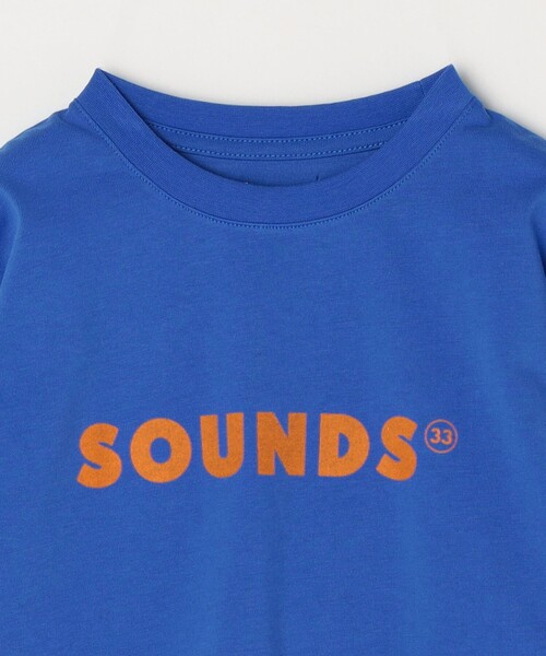 ARCH & LINE(アーチアンドライン)の「ARCH&LINE: SOUNDS プリント ロンT<KIDS>(Tシャツ/カットソー・キッズ・ブルー/ナチュラル/バイオレット・M(125-135)/L(140-150)/S(110-120))」の11枚目の写真