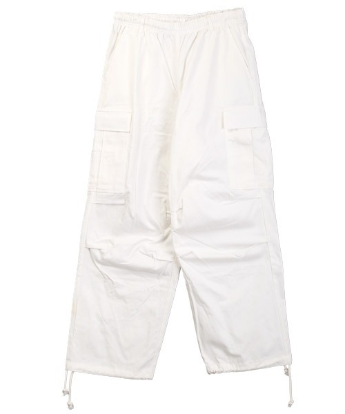 LUXSTYLE(ラグスタイル)の「ワイドカーゴパンツ(カーゴパンツ・メンズ・ブラック/ホワイト/カーキ・XL/M/L)」の11枚目の写真