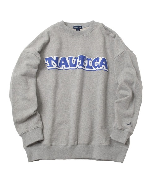NAUTICA（ノーティカ）の「【NAUTICA】フロントグラフィティロゴトレーナー（その他トップス・キッズ・ブルー/グレー/ブラック・M/L/LL）」の3枚目の写真