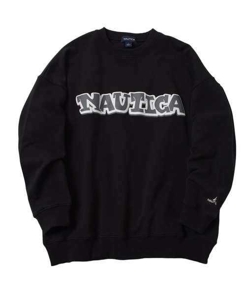 NAUTICA（ノーティカ）の「【NAUTICA】フロントグラフィティロゴトレーナー（その他トップス・キッズ・ブルー/グレー/ブラック・M/L/LL）」の14枚目の写真