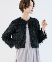 LEPSIM | 【jours heureux】ファンシーヤーンボレロ　974372(カーディガン/ボレロ)