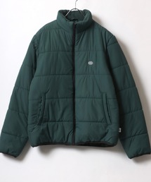 DISCUS/ディスカス 撥水 エコダウン 中綿 キルティングジャケット レディース メンズ スタンドブルゾン
