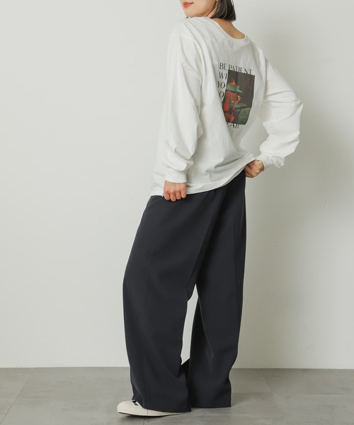 SENSE OF PLACE by URBAN RESEARCH（センスオブプレイスバイアーバンリサーチ）の「2WAYグラフィックTシャツ（Tシャツ/カットソー・レディース・その他1/その他3/その他2・ONE）」の9枚目の写真