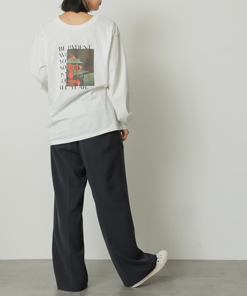 SENSE OF PLACE by URBAN RESEARCH（センスオブプレイスバイアーバンリサーチ）の「2WAYグラフィックTシャツ（Tシャツ/カットソー・レディース・その他1/その他3/その他2・ONE）」の10枚目の写真