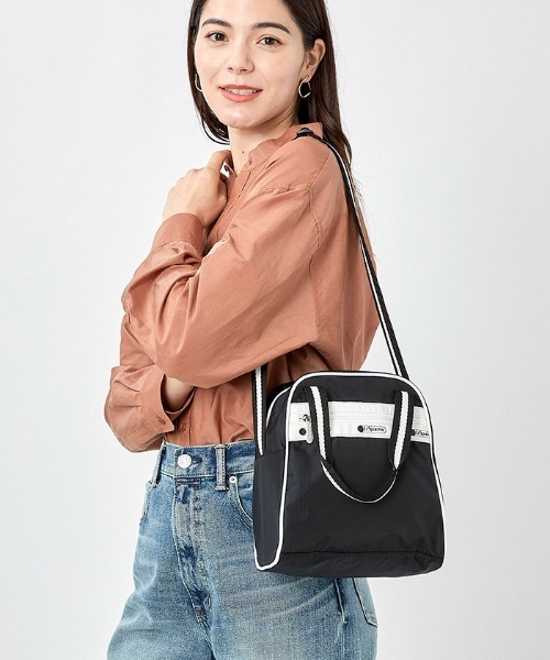 N/S MINI SATCHEL スペクテイターブラック（ショルダーバッグ