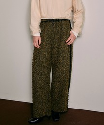 Fringe Tweed Easy Pants/フリンジツイードイージーパンツ【MAISON SPECIAL/メゾンスペシャル】