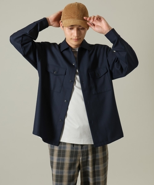 a.v.v(アーヴェヴェ)の「【NEW HATTAN】コーデュロイキャップ(キャップ・メンズ・ベージュ/グリーン/ブラック・46)」の8枚目の写真