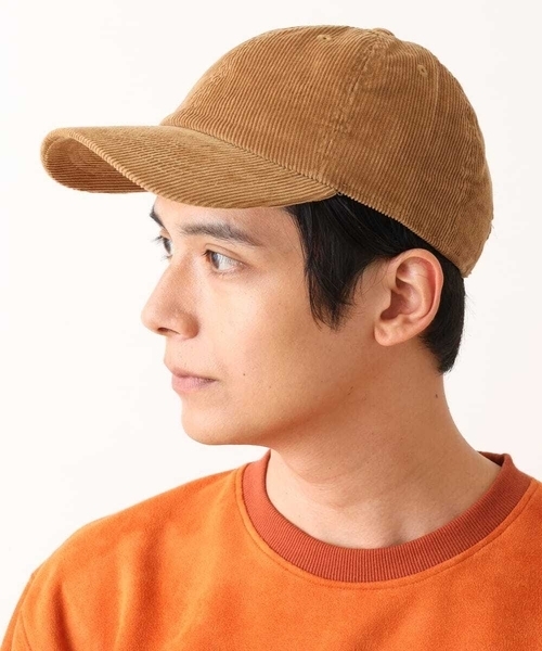 a.v.v(アーヴェヴェ)の「【NEW HATTAN】コーデュロイキャップ(キャップ・メンズ・ベージュ/グリーン/ブラック・46)」の11枚目の写真