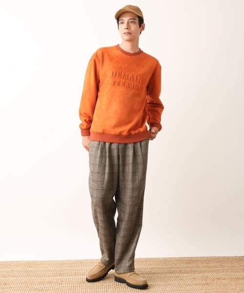 a.v.v(アーヴェヴェ)の「【NEW HATTAN】コーデュロイキャップ(キャップ・メンズ・ベージュ/グリーン/ブラック・46)」の12枚目の写真