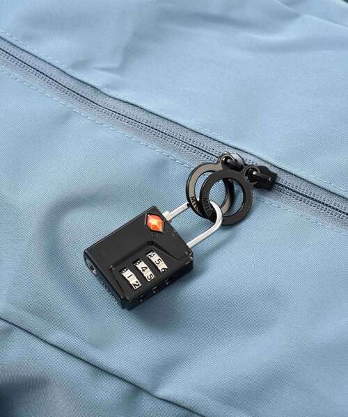 TRAVEL SHOP MILESTO(トラベルショップミレスト)の「MILESTO UTILITYポケッタブルボストンバッグ 35L(ボストンバッグ・レディース・オレンジ/ネイビー/グリーン/ブラック/グレー系その他/グレイッシュベージュ・フリ-)」の7枚目の写真