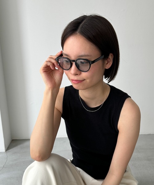 CANAL JEAN(キャナルジーン)の「Dume Remusクラウンパントアイウェア(サングラス・レディース・ブラック/ブラウン/ブラック系その他/ブラウン系その他・ONE SIZE)」の3枚目の写真