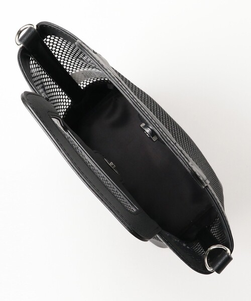B:MING by BEAMS(ビーミングバイビームス)の「B:MING by BEAMS / メッシュ ビニール バッグ(ショルダーバッグ・レディース・ブラック/ブラウン系その他4/サックスブルー・ONE SIZE)」の9枚目の写真
