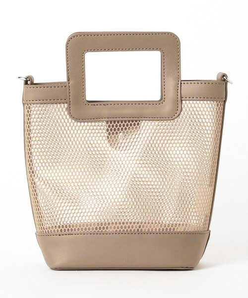 B:MING by BEAMS(ビーミングバイビームス)の「B:MING by BEAMS / メッシュ ビニール バッグ(ショルダーバッグ・レディース・ブラック/ブラウン系その他4/サックスブルー・ONE SIZE)」の12枚目の写真