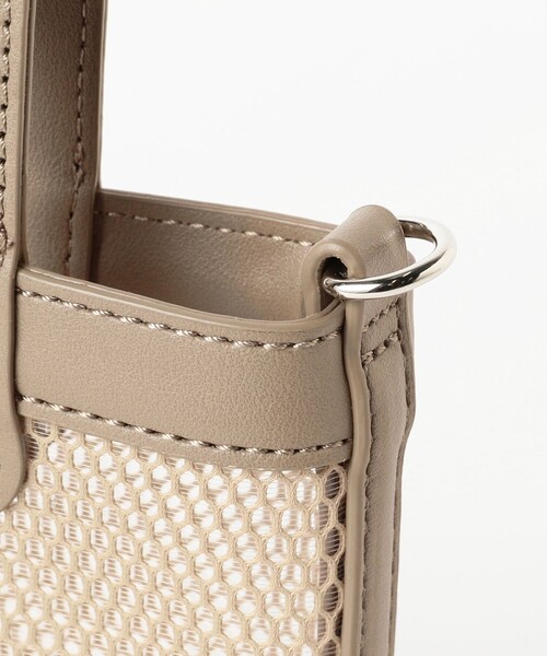 B:MING by BEAMS(ビーミングバイビームス)の「B:MING by BEAMS / メッシュ ビニール バッグ(ショルダーバッグ・レディース・ブラック/ブラウン系その他4/サックスブルー・ONE SIZE)」の14枚目の写真