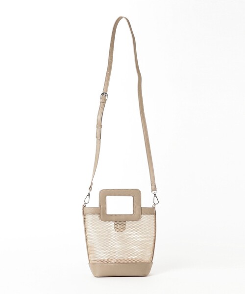 B:MING by BEAMS(ビーミングバイビームス)の「B:MING by BEAMS / メッシュ ビニール バッグ(ショルダーバッグ・レディース・ブラック/ブラウン系その他4/サックスブルー・ONE SIZE)」の15枚目の写真