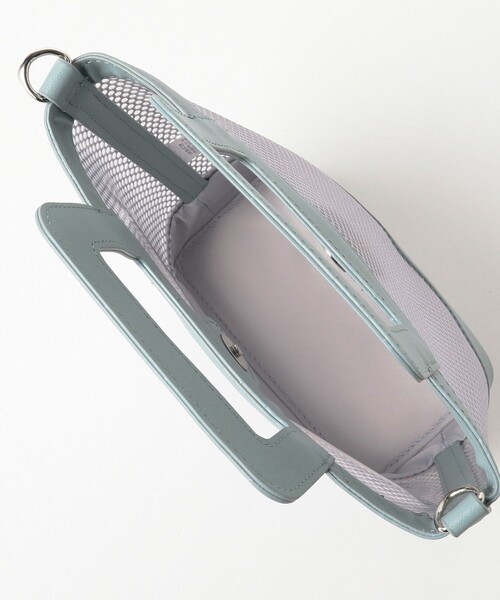 B:MING by BEAMS(ビーミングバイビームス)の「B:MING by BEAMS / メッシュ ビニール バッグ(ショルダーバッグ・レディース・ブラック/ブラウン系その他4/サックスブルー・ONE SIZE)」の19枚目の写真
