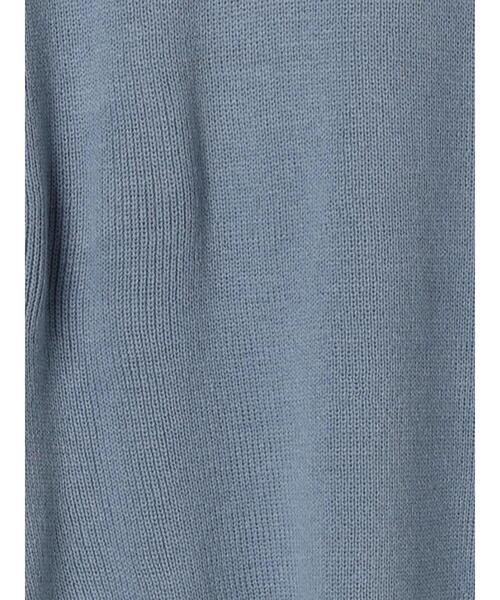 Lugnoncure（ルノンキュール）の「エンボスロゴニットプルオーバー（ニット/セーター・レディース・ブルー/チャコールグレー/オレンジ/オフホワイト・F）」の18枚目の写真