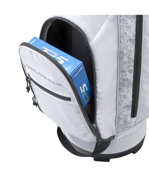TAYLORMADE キャディバッグ ホワイト テーラーメイドゴルフ サークル