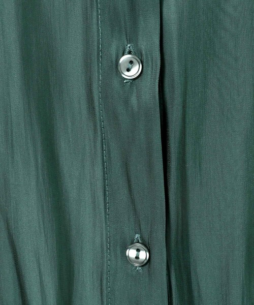 LOWRYS FARM(ローリーズファーム)の「グリッターシャツLS 977230(シャツ/ブラウス・レディース・アイボリー/チャコールグレー/グリーン・FREE)」の22枚目の写真