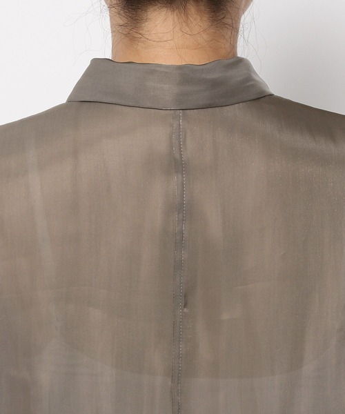 LOWRYS FARM(ローリーズファーム)の「グリッターシャツLS 977230(シャツ/ブラウス・レディース・アイボリー/チャコールグレー/グリーン・FREE)」の20枚目の写真