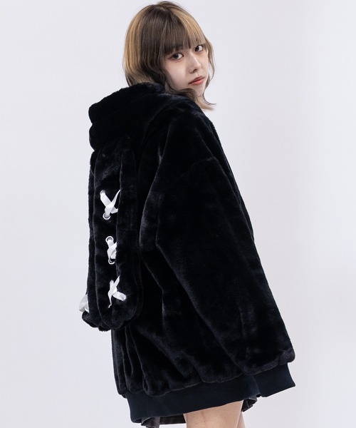 31】【25AW新色追加】うさ耳 ファーパーカー（パーカー）｜JOHN'S