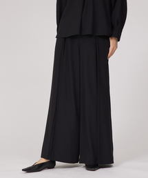 qualite | 【セットアップ対応】アセテートジョーゼットタックパンツ(その他パンツ)