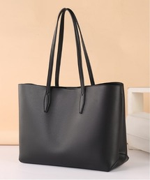 MAISON BREEZE（メゾンブリーズ）の「【MAISON BREEZE】A4収納可 スクエアライントートバッグ KNF049 ※（トートバッグ）」