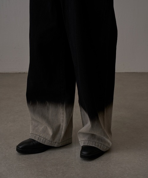 Lui's（ルイス）の「グラデーションエレファントジーンズ（デニムパンツ・メンズ・ブラック・30/34/32）」の14枚目の写真