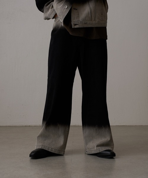 Lui's（ルイス）の「グラデーションエレファントジーンズ（デニムパンツ・メンズ・ブラック・30/34/32）」の6枚目の写真