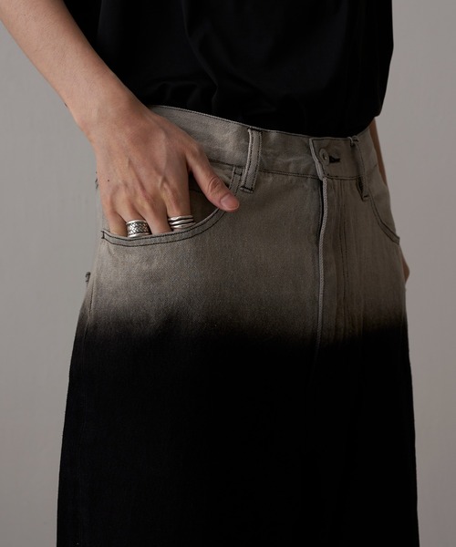 Lui's（ルイス）の「グラデーションエレファントジーンズ（デニムパンツ・メンズ・ブラック・30/34/32）」の11枚目の写真