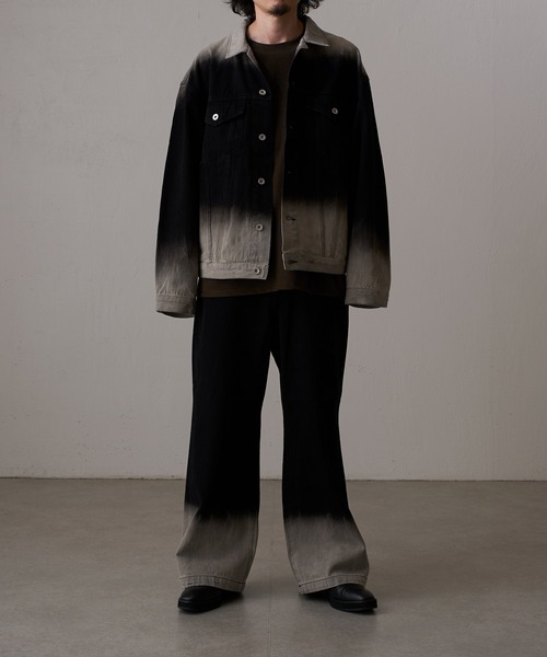 Lui's（ルイス）の「グラデーションエレファントジーンズ（デニムパンツ・メンズ・ブラック・30/34/32）」の7枚目の写真