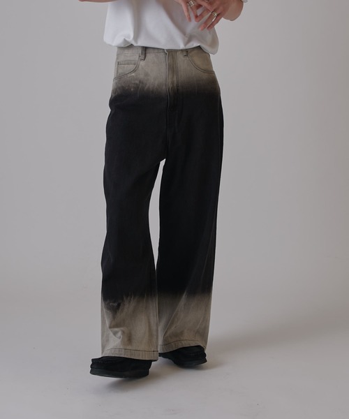 Lui's（ルイス）の「グラデーションエレファントジーンズ（デニムパンツ・メンズ・ブラック・30/34/32）」の15枚目の写真