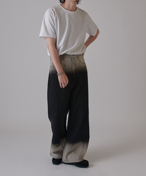 Lui's（ルイス）の「グラデーションエレファントジーンズ（デニムパンツ・メンズ・ブラック・30/34/32）」の19枚目の写真