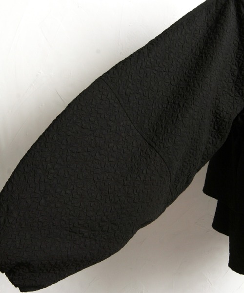 【ZOZO限定】ふくれジャガードフリルジャケット