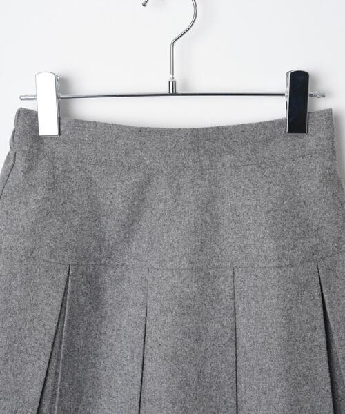 WEGO（ウィゴー）の「WEGO/ボックスプリーツスカパン（スカート・レディース・杢グレー/ブラック・FREE）」の6枚目の写真